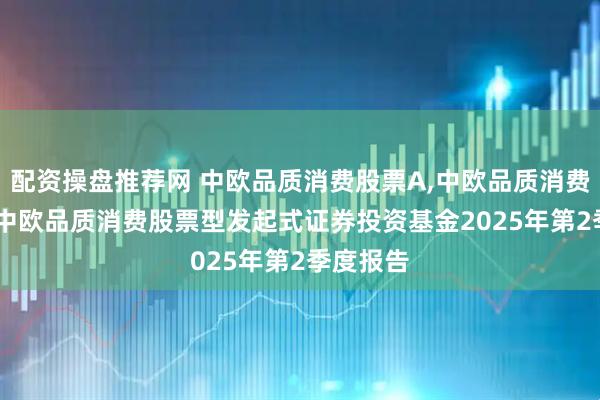 配资操盘推荐网 中欧品质消费股票A,中欧品质消费股票C: 中欧品质消费股票型发起式证券投资基金2025年第2季度报告